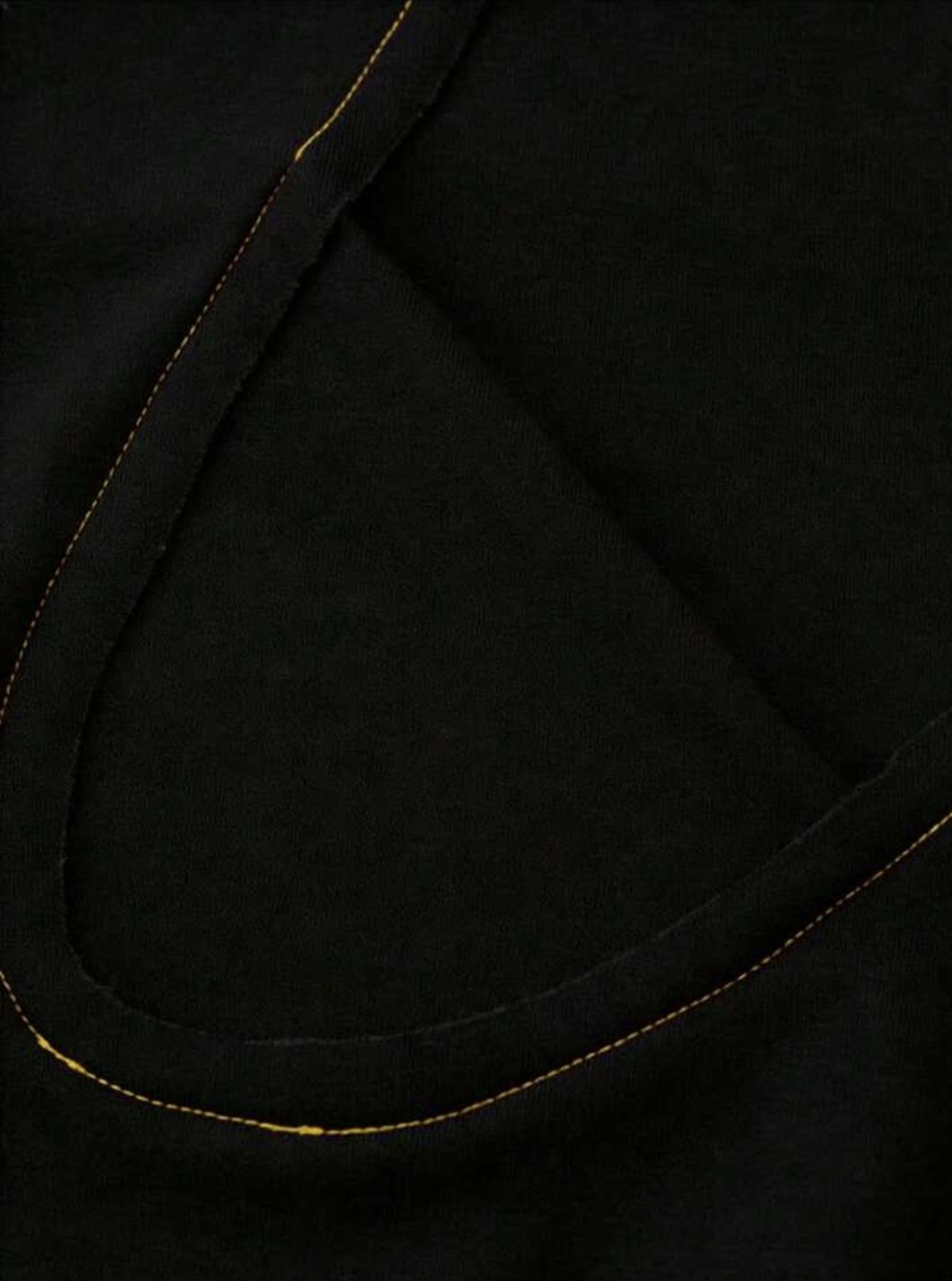 Luchao Zip-Hoodie Limited Edition Schwarz/Gelb – Unisex Streetwear